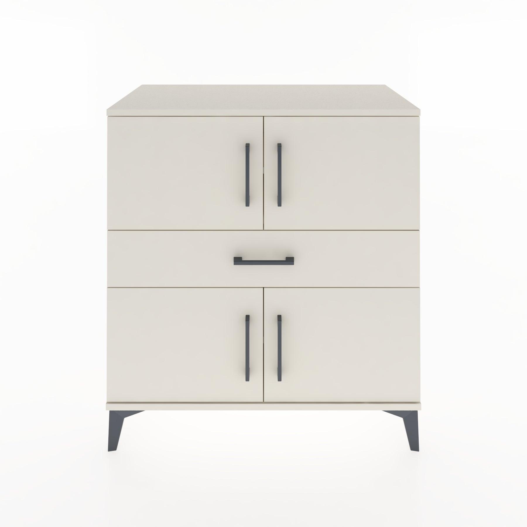Woodntry Modular Dresser Moonstone 88x44x84 cm with Cover and Drawer KC101-1