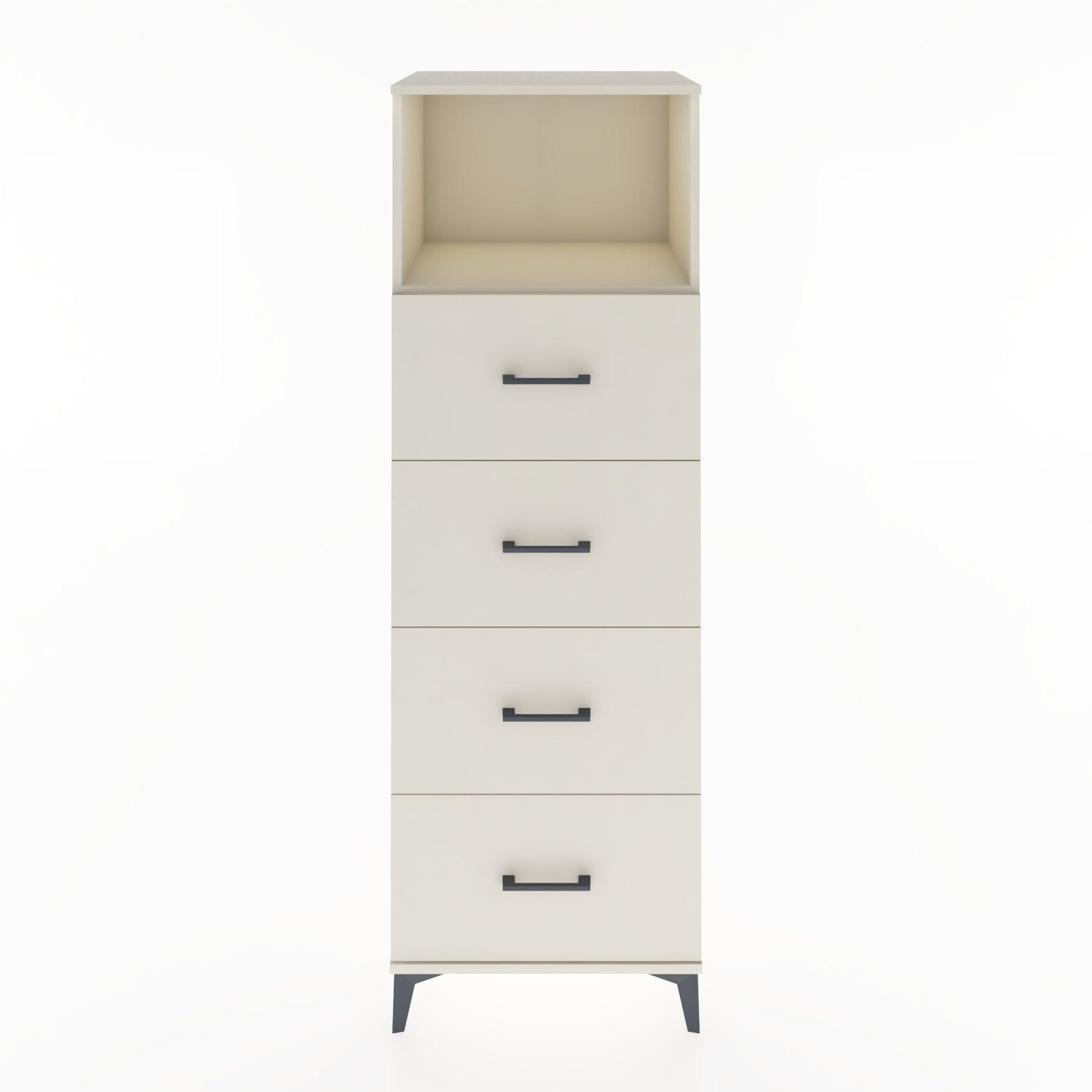 Woodntry Modular Cabinet Moonstone 60x44x170 cm with Drawers and Shelves CR52-1