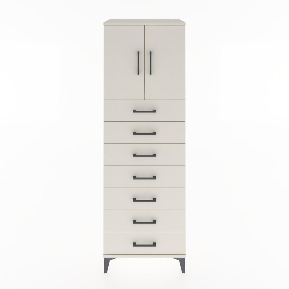 Woodntry Modular Cabinet Moonstone 60x44x170 cm with Doors and Drawers KC2-1
