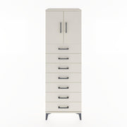 Woodntry Modüler Dolap Aytaşı 60x44x170 cm Kapaklı ve Çekmeceli KC2-1