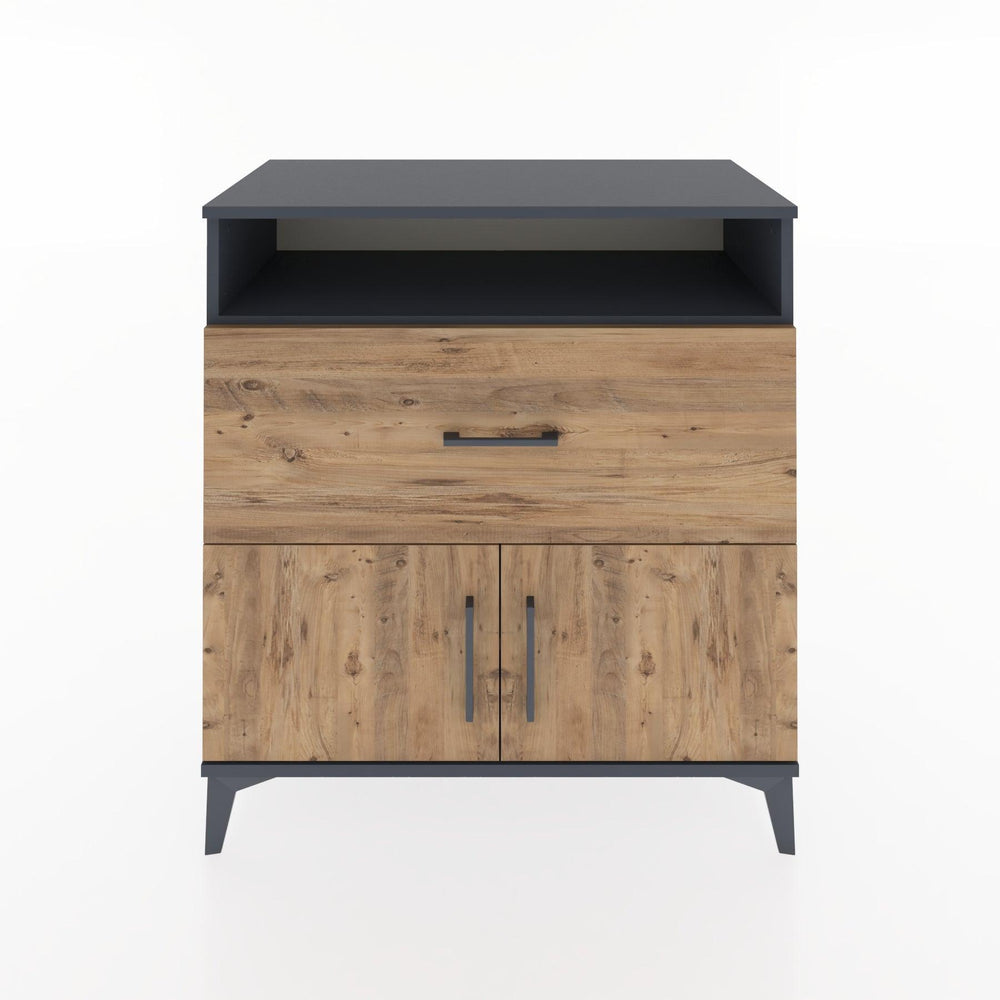 Woodntry Modular Dresser Anthracite 88x44x84 cm Functional F117-2