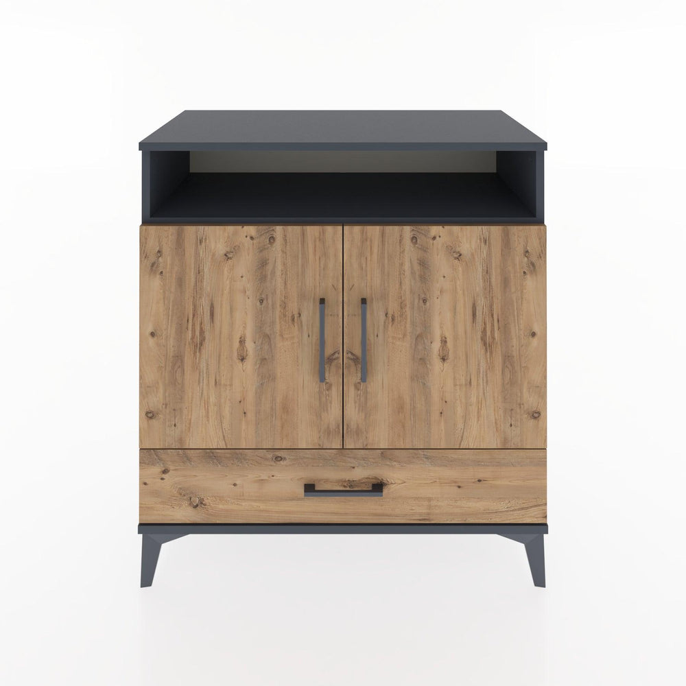 Woodntry Modular Dresser Anthracite 88x44x84 cm Functional F61-2