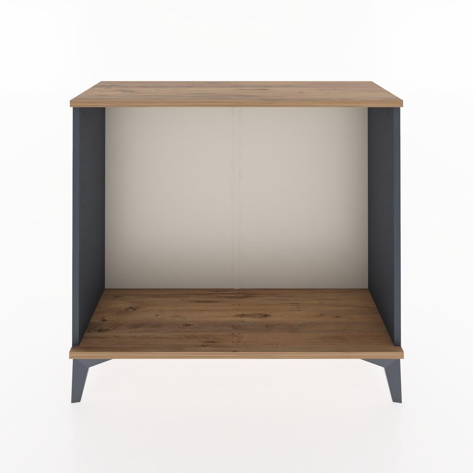 Woodntry Modüler Şifonyer Tek Bölmeli 88x30x68 cm Antrasit - Woodntry