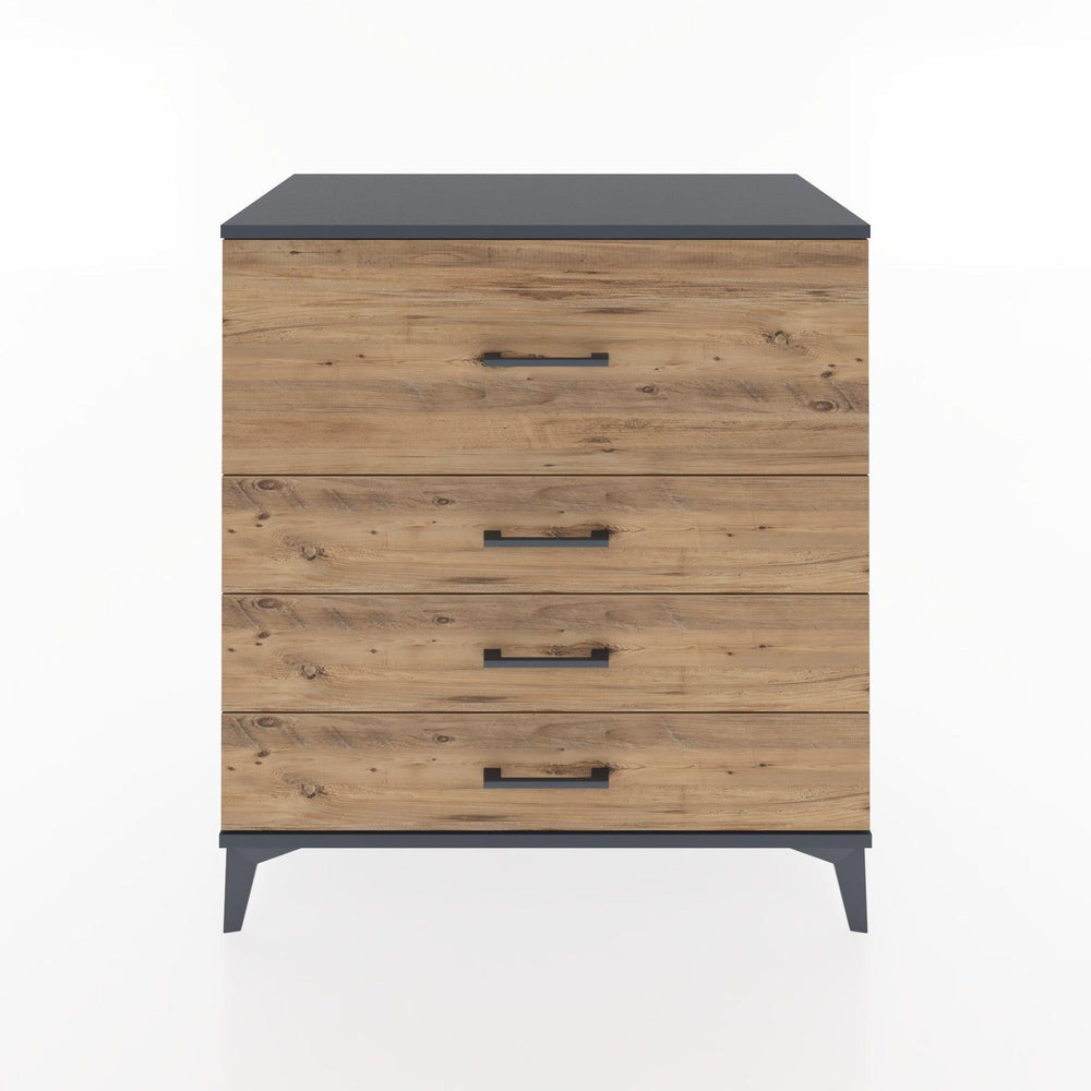 Woodntry Modular Dresser Anthracite 88x44x84 cm Drawer C7-2