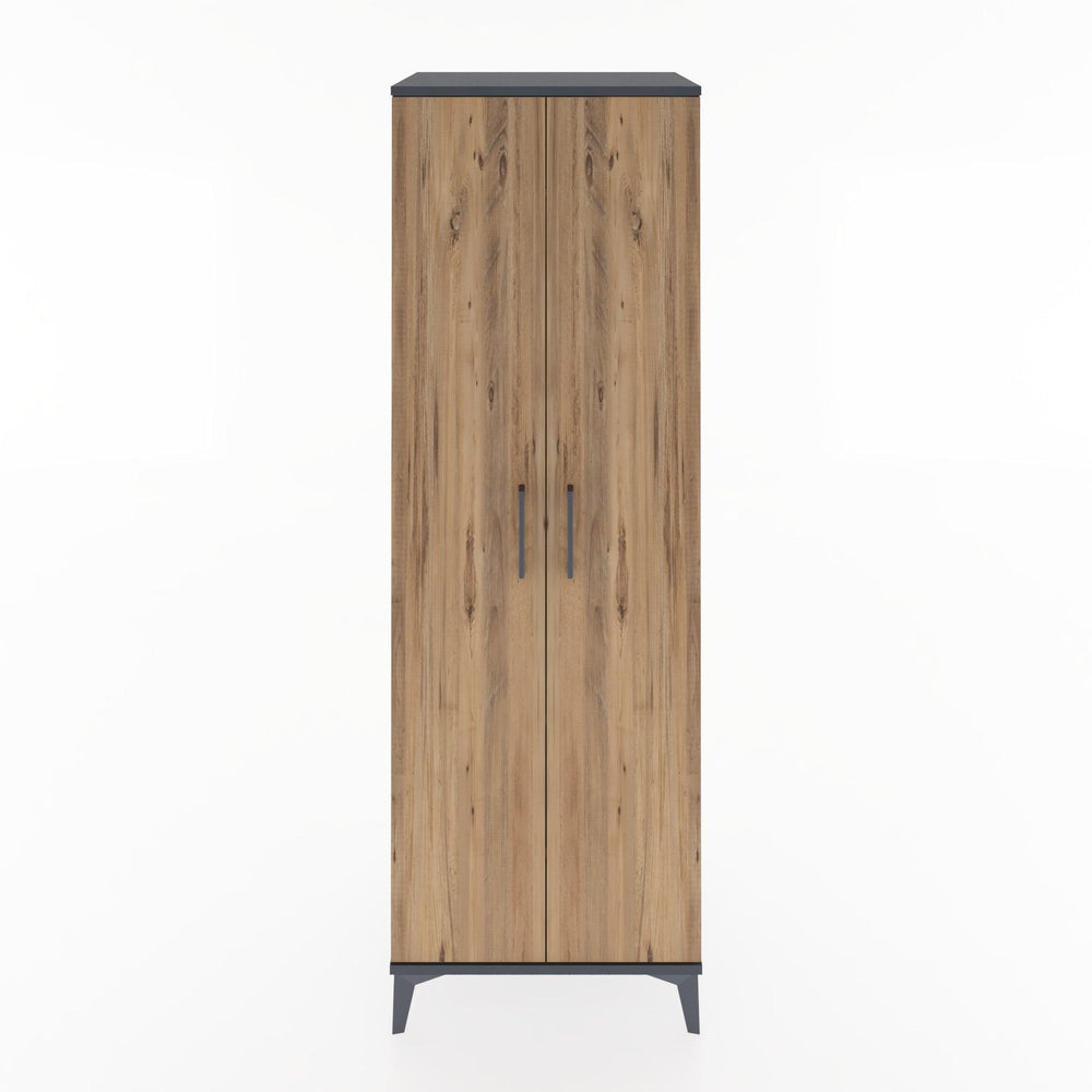 Woodntry Modular Cabinet Anthracite 60x44x170 cm with Cover K31-2