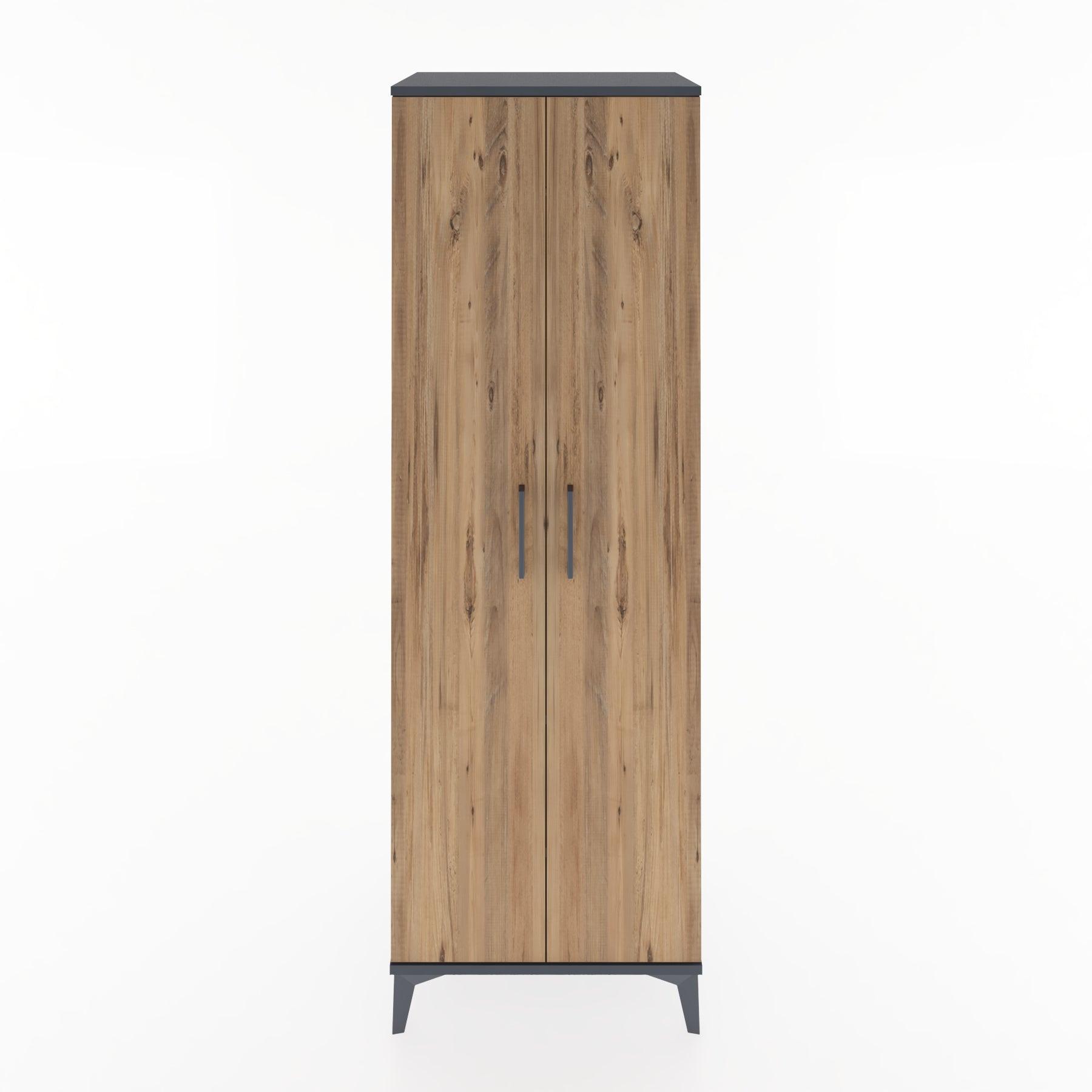 Woodntry Modular Cabinet Anthracite 60x44x170 cm with Cover K31-2