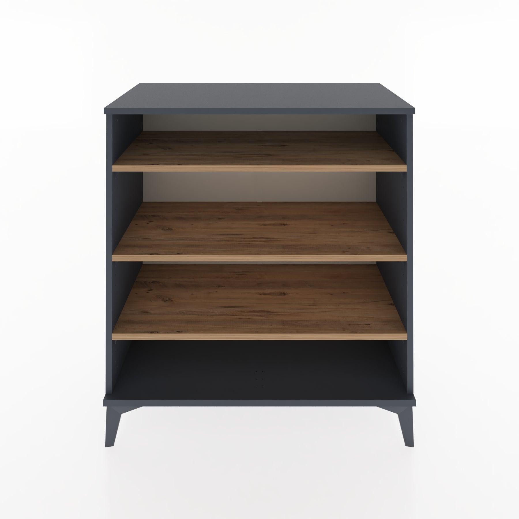 Woodntry Modular Dresser Anthracite 88x44x84 cm Shelf R123-2