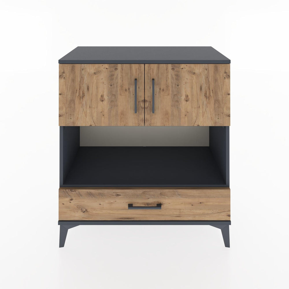 Woodntry Modular Dresser Anthracite 88x44x84 cm Functional F95-2