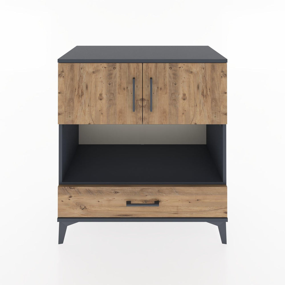 Woodntry Modular Dresser Anthracite 88x44x84 cm Functional F96-2