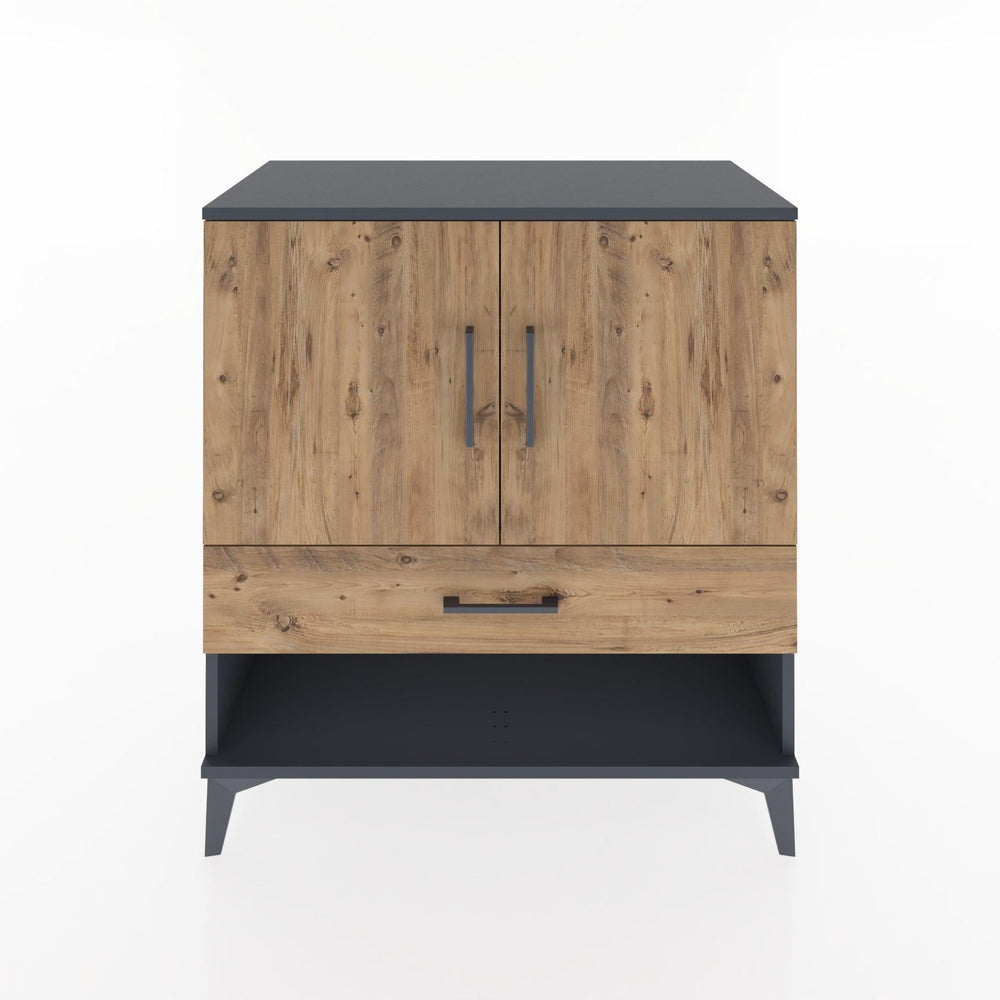 Woodntry Modular Dresser Anthracite 88x44x84 cm Functional F25-2