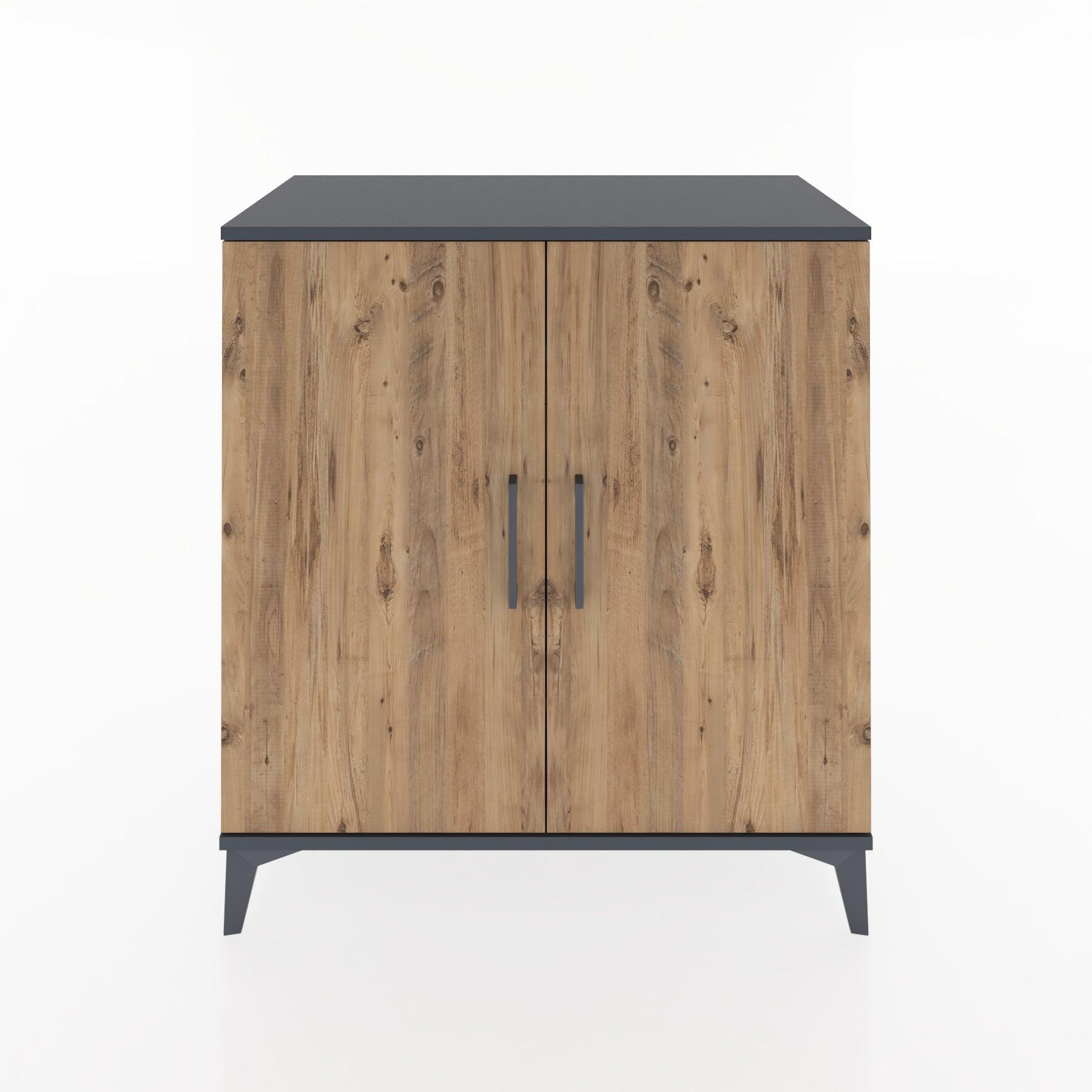 Woodntry Modular Dresser Anthracite 88x44x84 cm with Cover K87-2