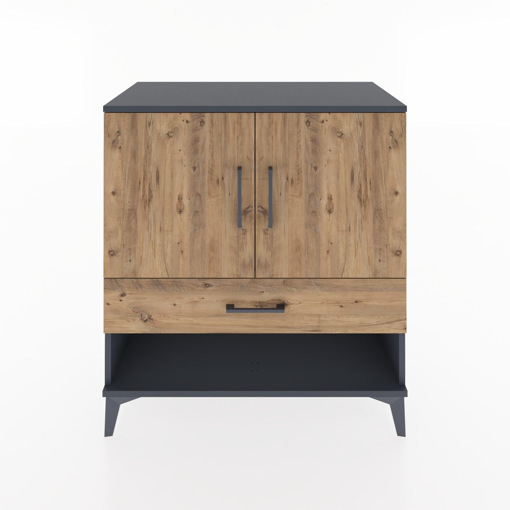 Woodntry Modular Dresser Anthracite 88x44x84 cm Functional F26-2