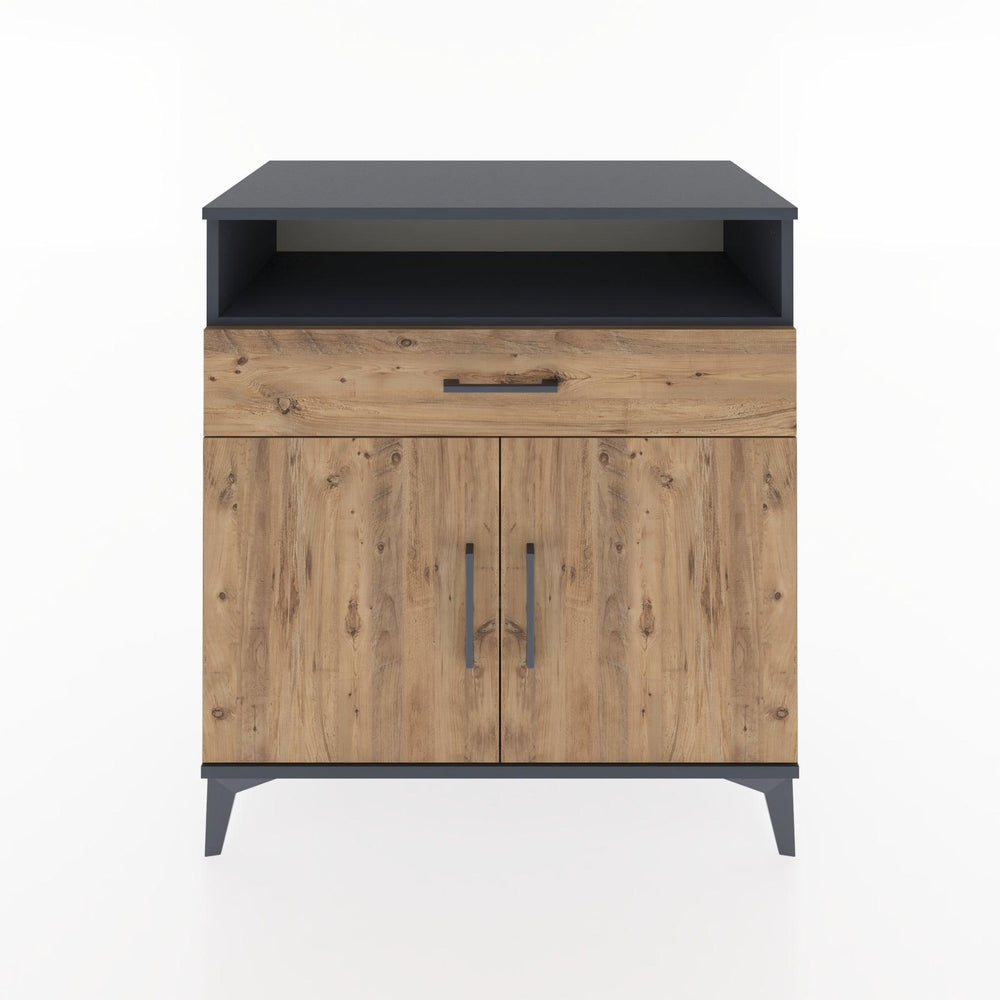 Woodntry Modular Dresser Anthracite 88x44x84 cm Functional F35-2