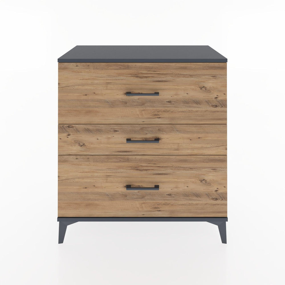 Woodntry Modular Dresser Anthracite 88x44x84 cm Drawer C1-2