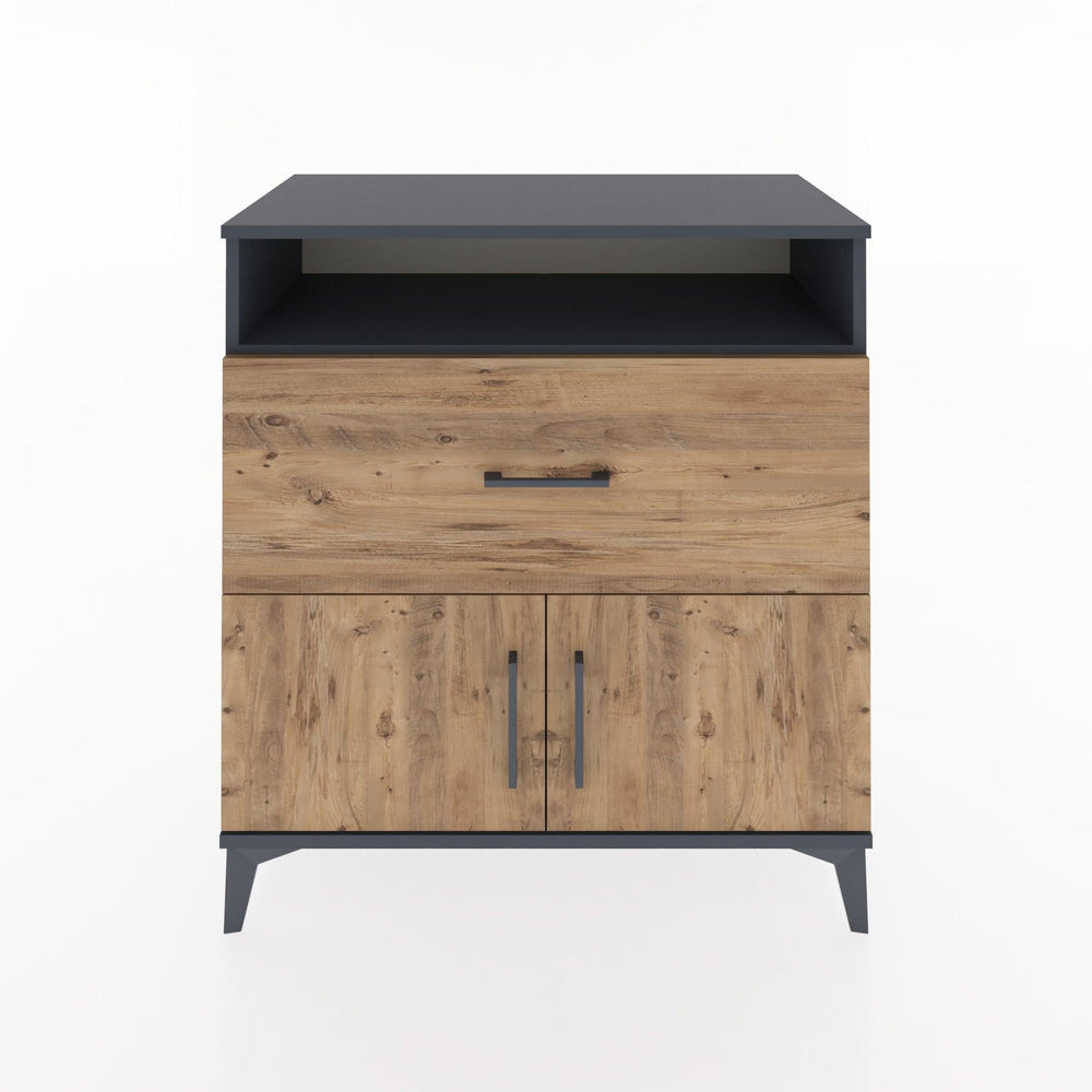 Woodntry Modular Dresser Anthracite 88x44x84 cm Functional F118-2