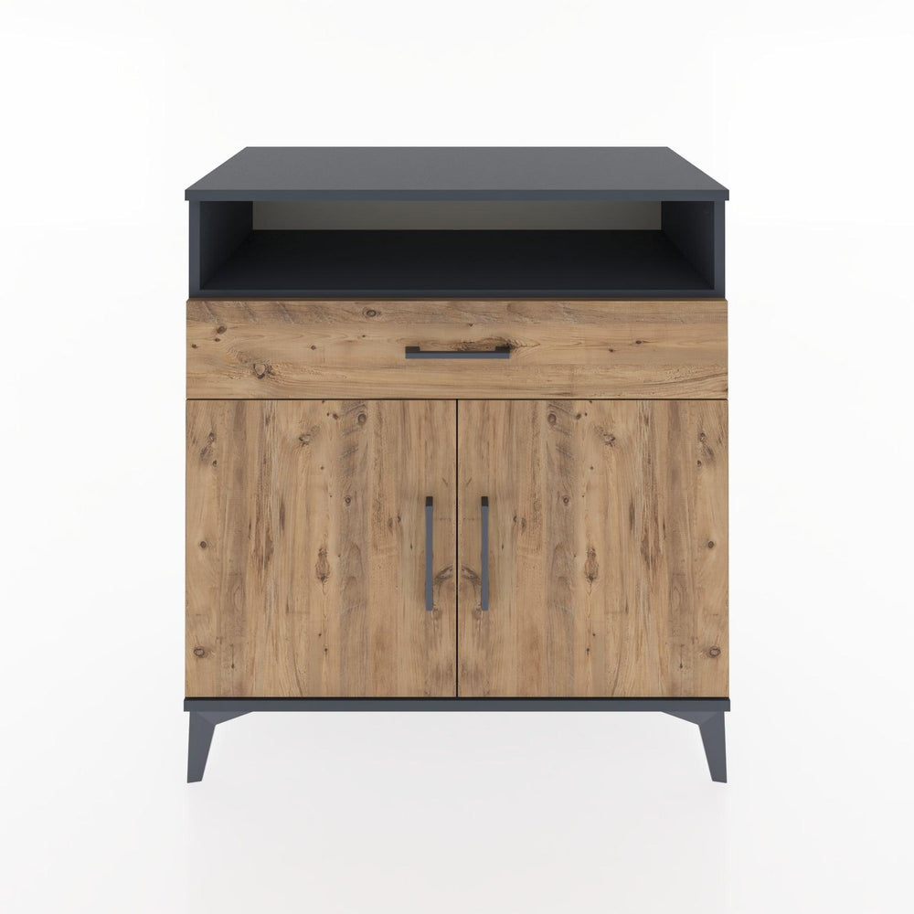 Woodntry Modular Dresser Anthracite 88x44x84 cm Functional F34-2