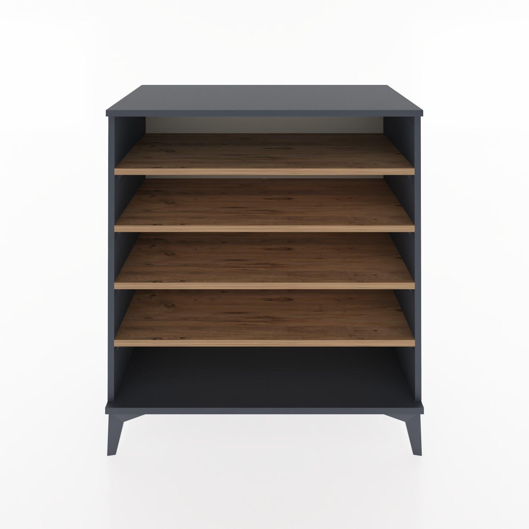 Woodntry Modular Dresser Anthracite 88x44x84 cm Shelf R121-2