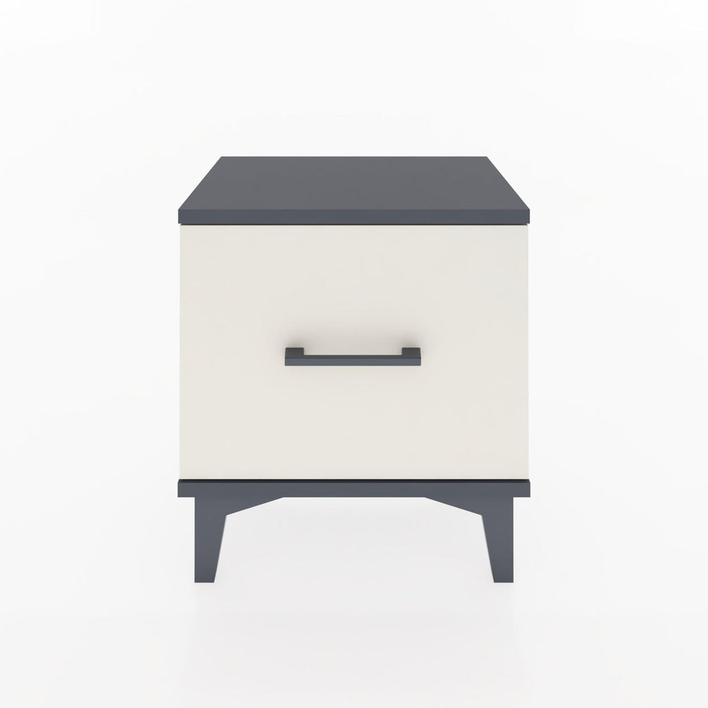 Woodntry Modüler Komodin Tek Çekmeceli 44x30x36 cm Antrasit - Woodntry