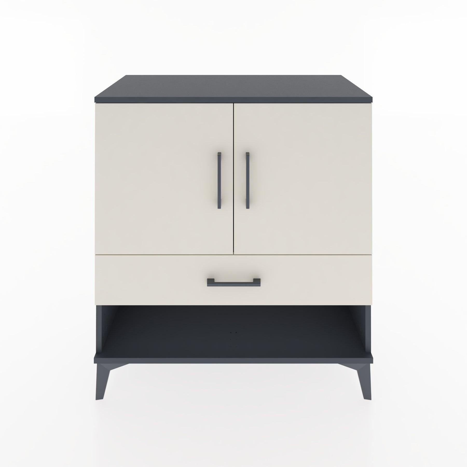Woodntry Modular Dresser Anthracite 88x44x84 cm Functional F27-2