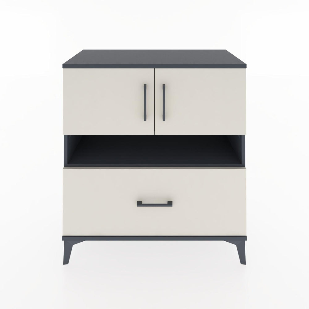 Woodntry Modular Dresser Anthracite 88x44x84 cm Functional F112-2