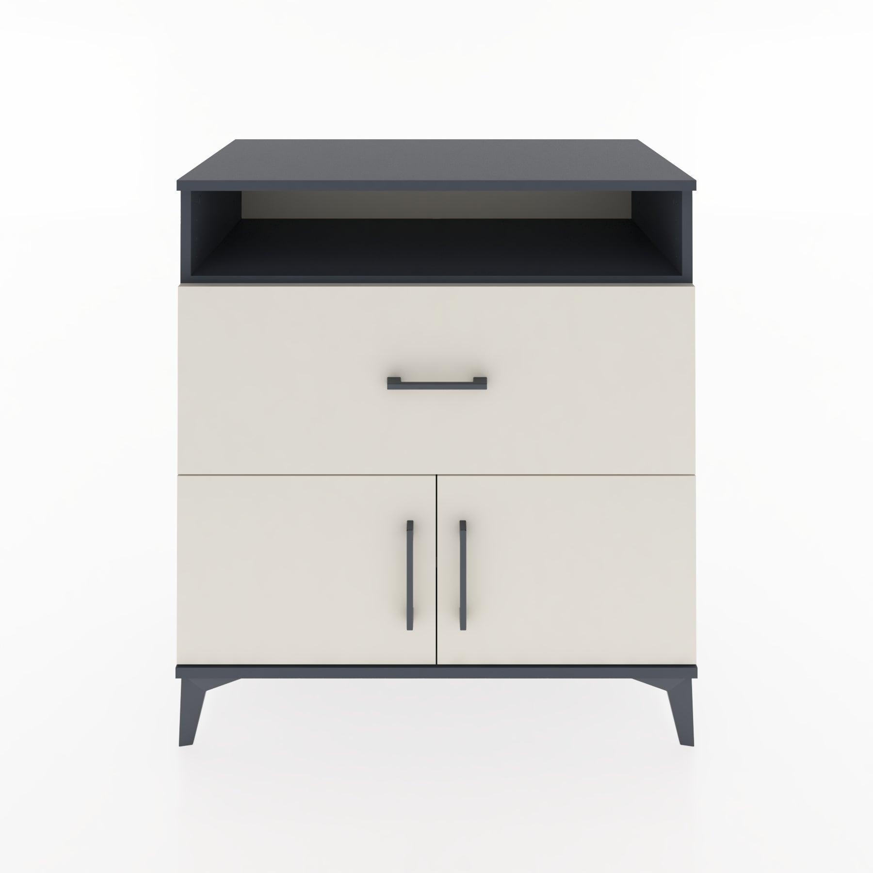 Woodntry Modular Dresser Anthracite 88x44x84 cm Functional F117-2
