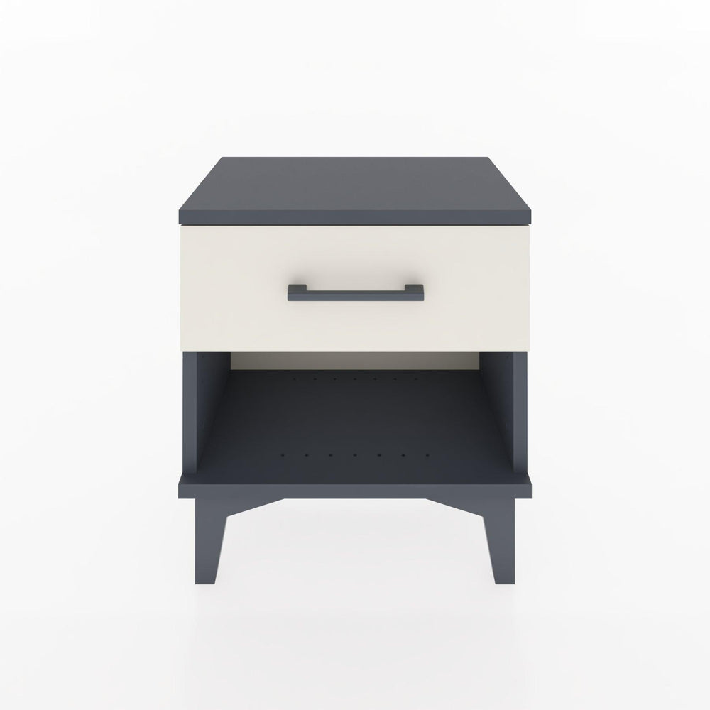 Woodntry Modüler Komodin Çekmece ve Raf 44x30x36 cm Antrasit - Woodntry