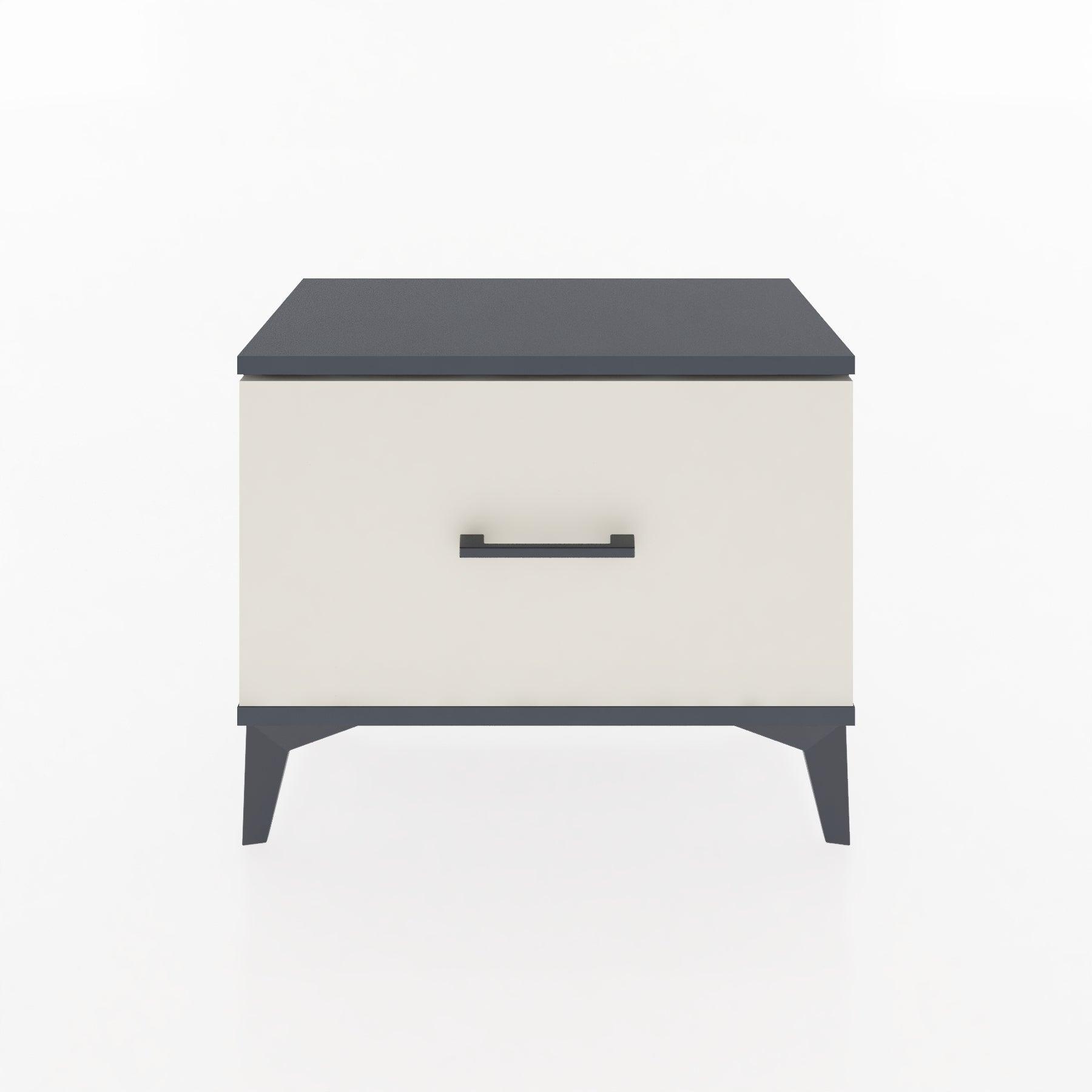 Woodntry Modular Nightstand Anthracite 60x30x36 cm Drawer C1-2