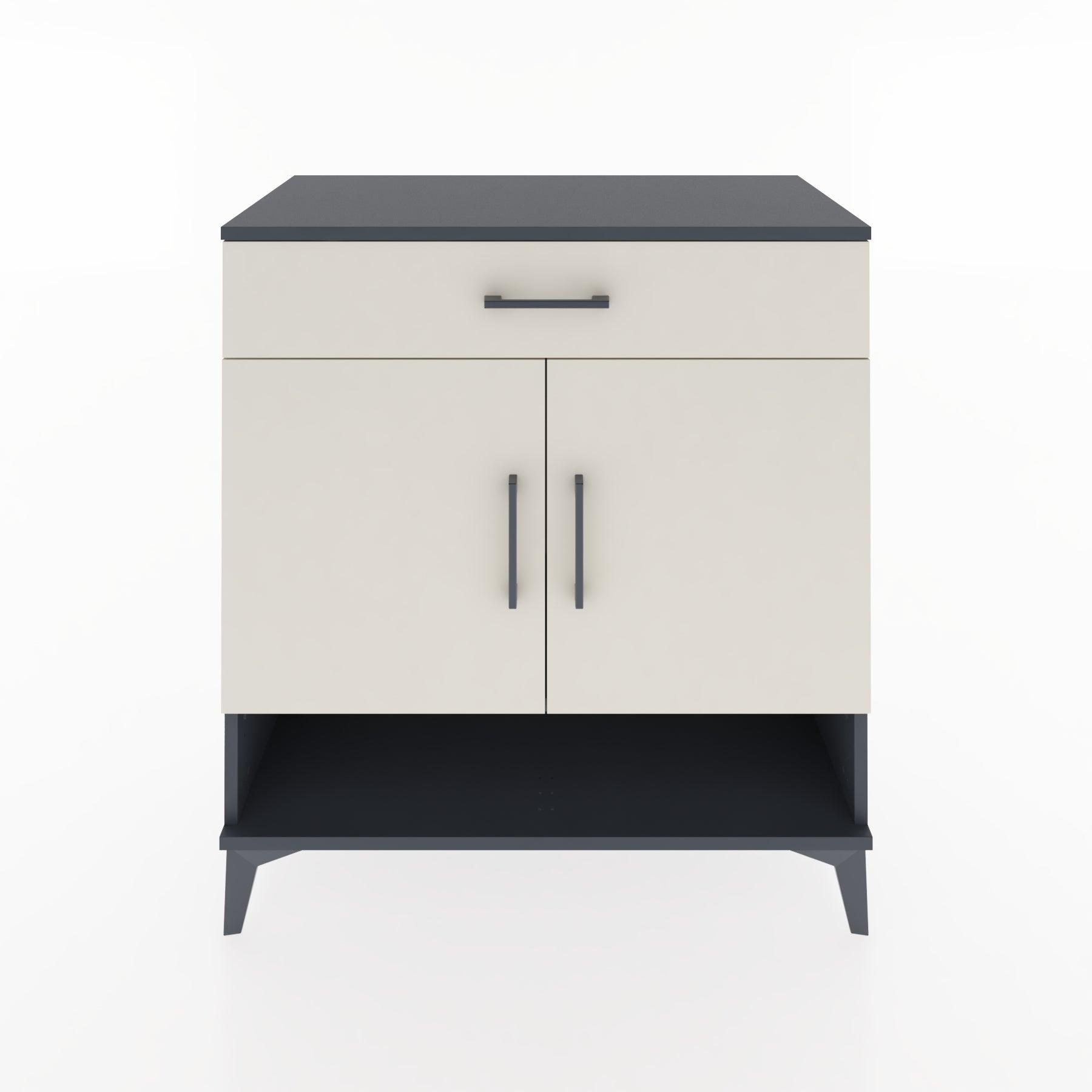 Woodntry Modular Dresser Anthracite 88x44x84 cm Functional F66-2
