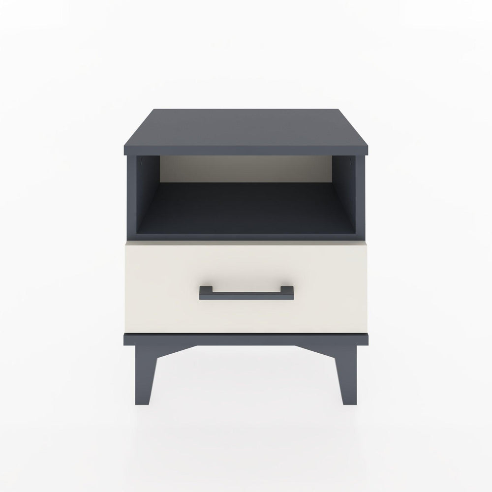 Woodntry Modüler Komodin Raf ve Çekmece 44x30x36 cm Antrasit - Woodntry