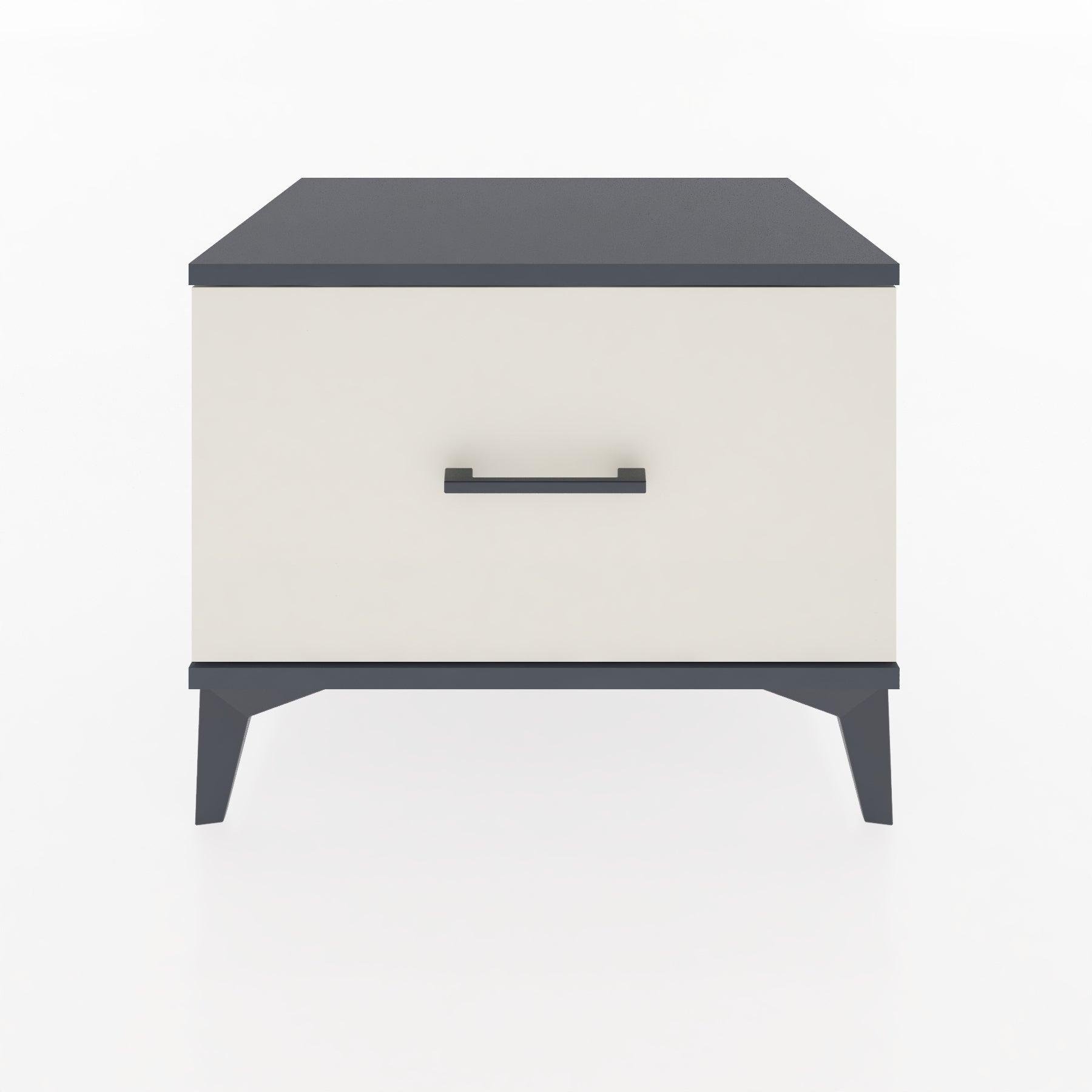 Woodntry Modular Nightstand Anthracite 60x44x68 cm Drawer C1-2