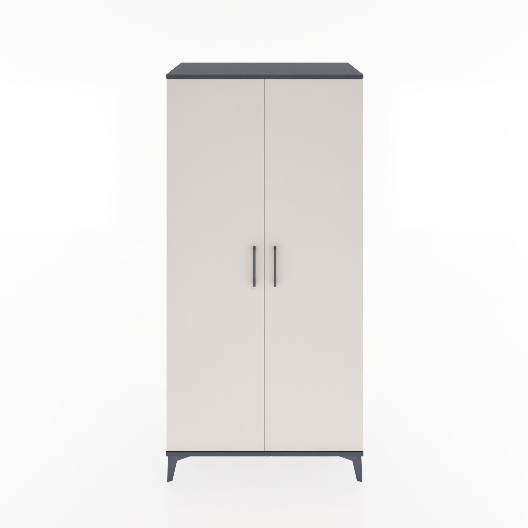 Woodntry Modular Cabinet Anthracite 88x44x170 cm with Cover K9-2