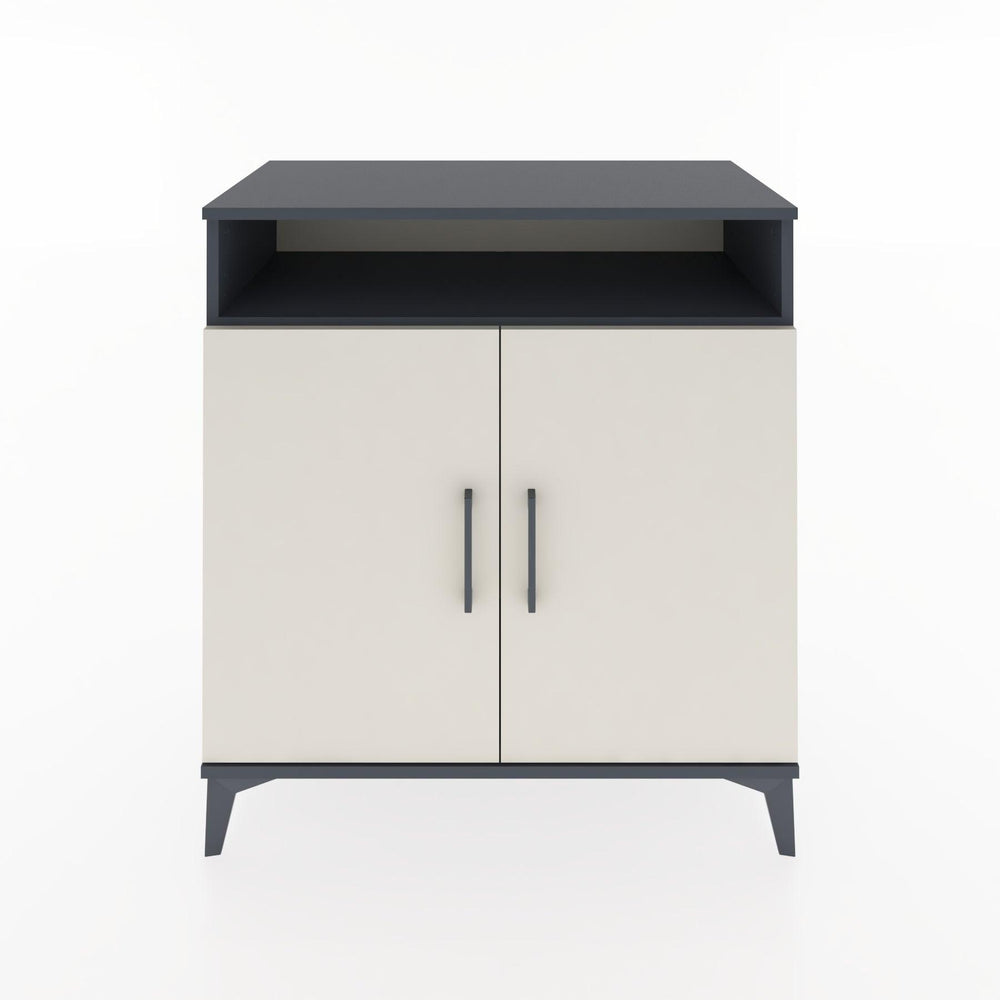 Woodntry Modular Dresser Anthracite 88x44x84 cm with Cover and Shelf KR85-2