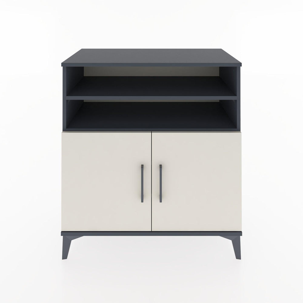 Woodntry Modular Dresser Anthracite 88x44x84 cm with Cover and Shelf KR37-2