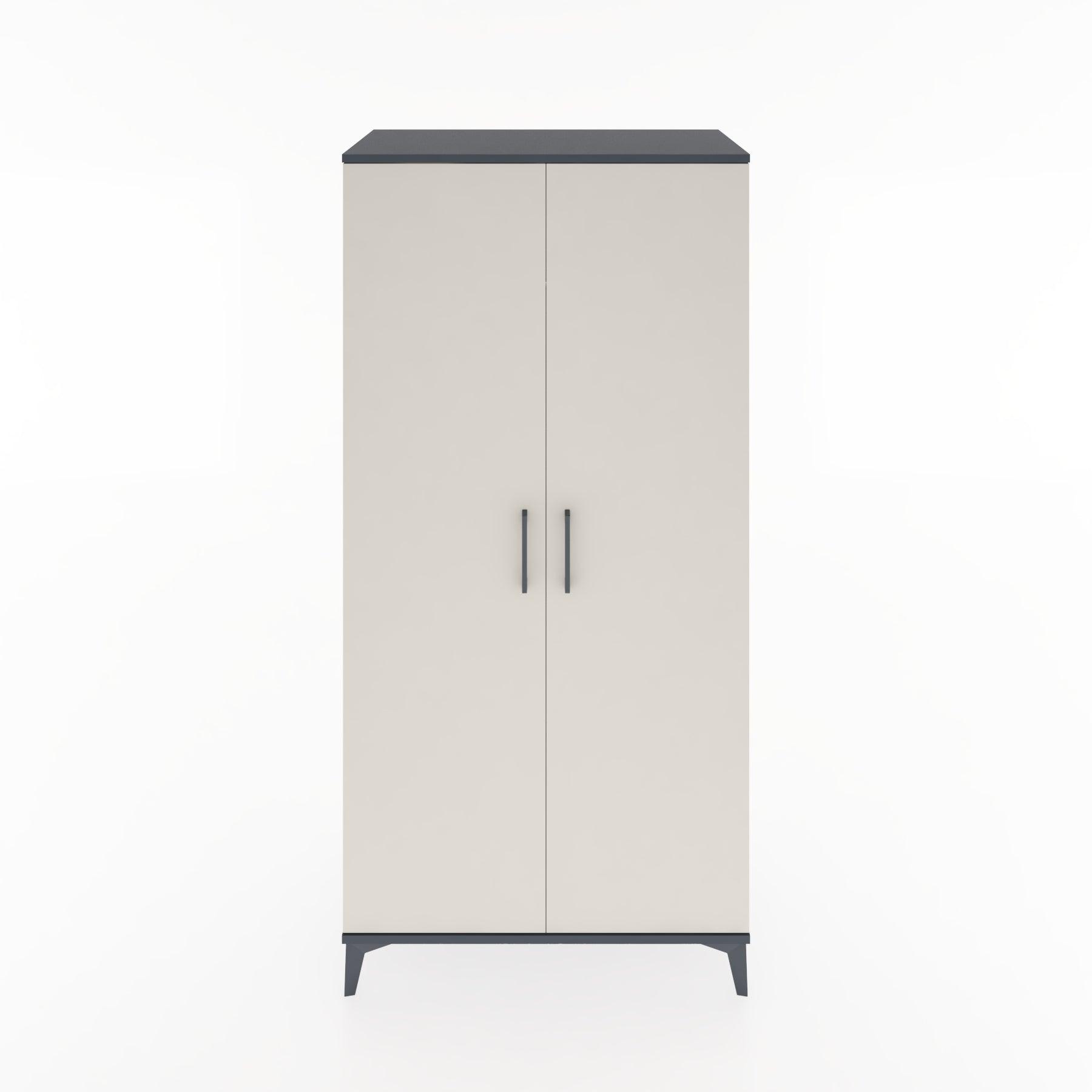 Woodntry Modular Cabinet Anthracite 88x44x170 cm with Cover K31-2