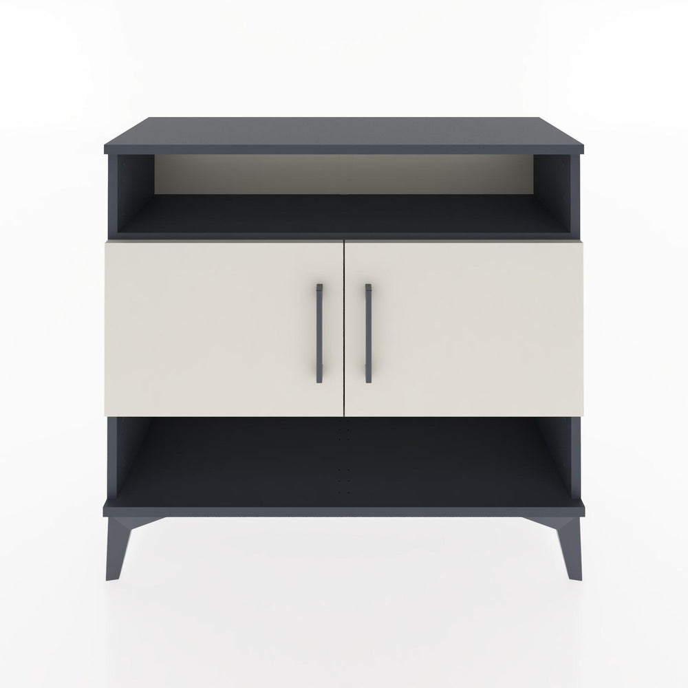 Woodntry Modüler Şifonyer Raf ve İki Kapaklı V3 88x30x68 cm Çam - Woodntry