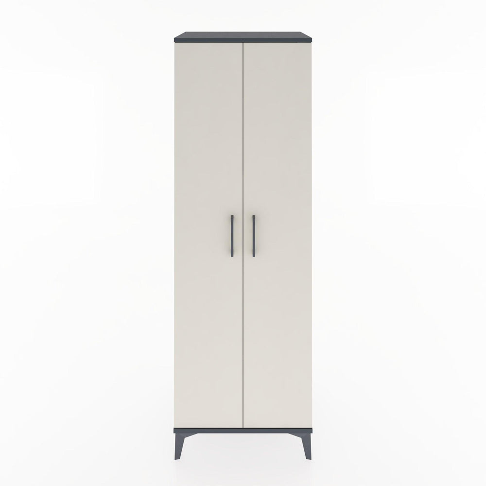 Woodntry Modüler Dolap Antrasit 60x44x170 cm Kapaklı K9-2