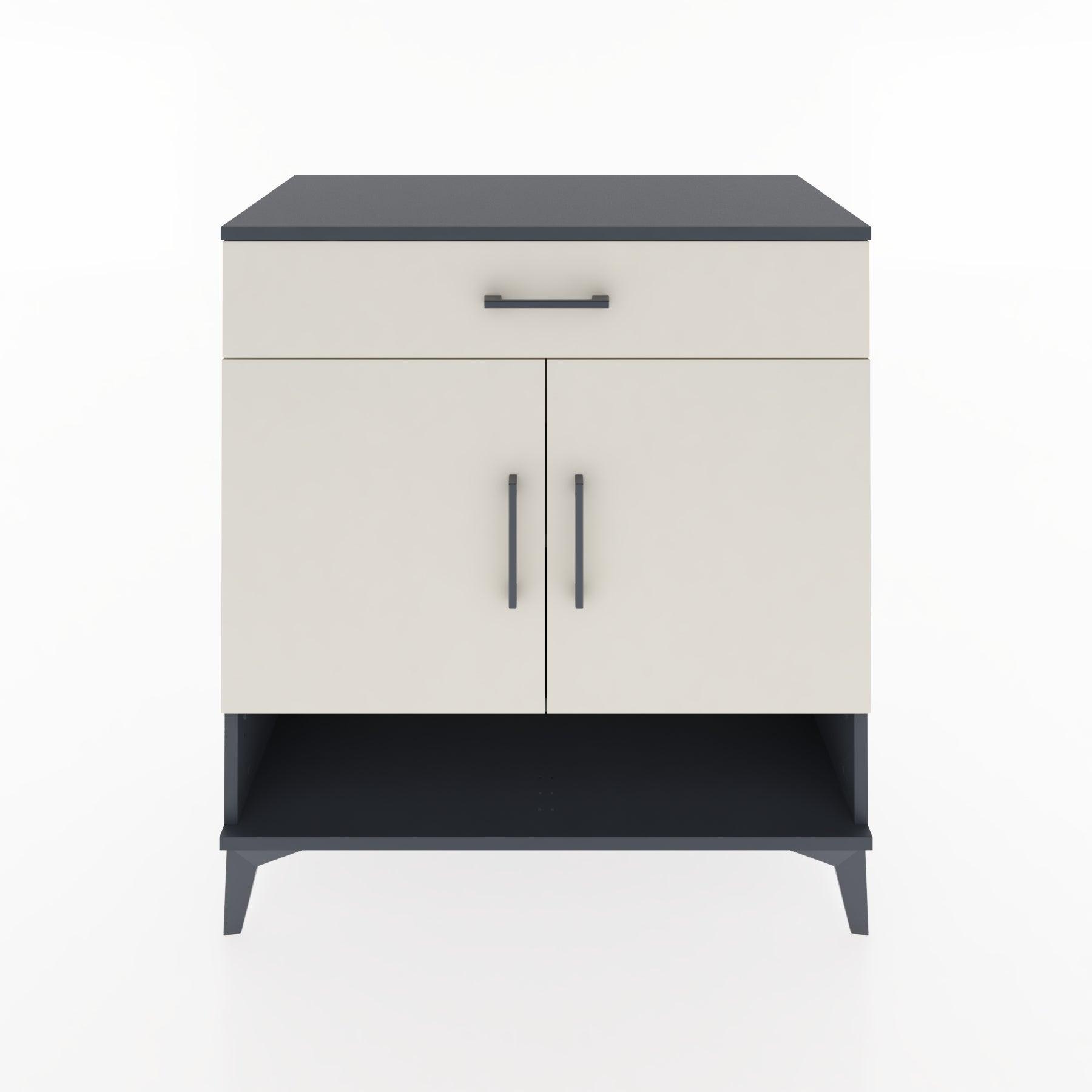 Woodntry Modular Dresser Anthracite 88x44x84 cm Functional F65-2