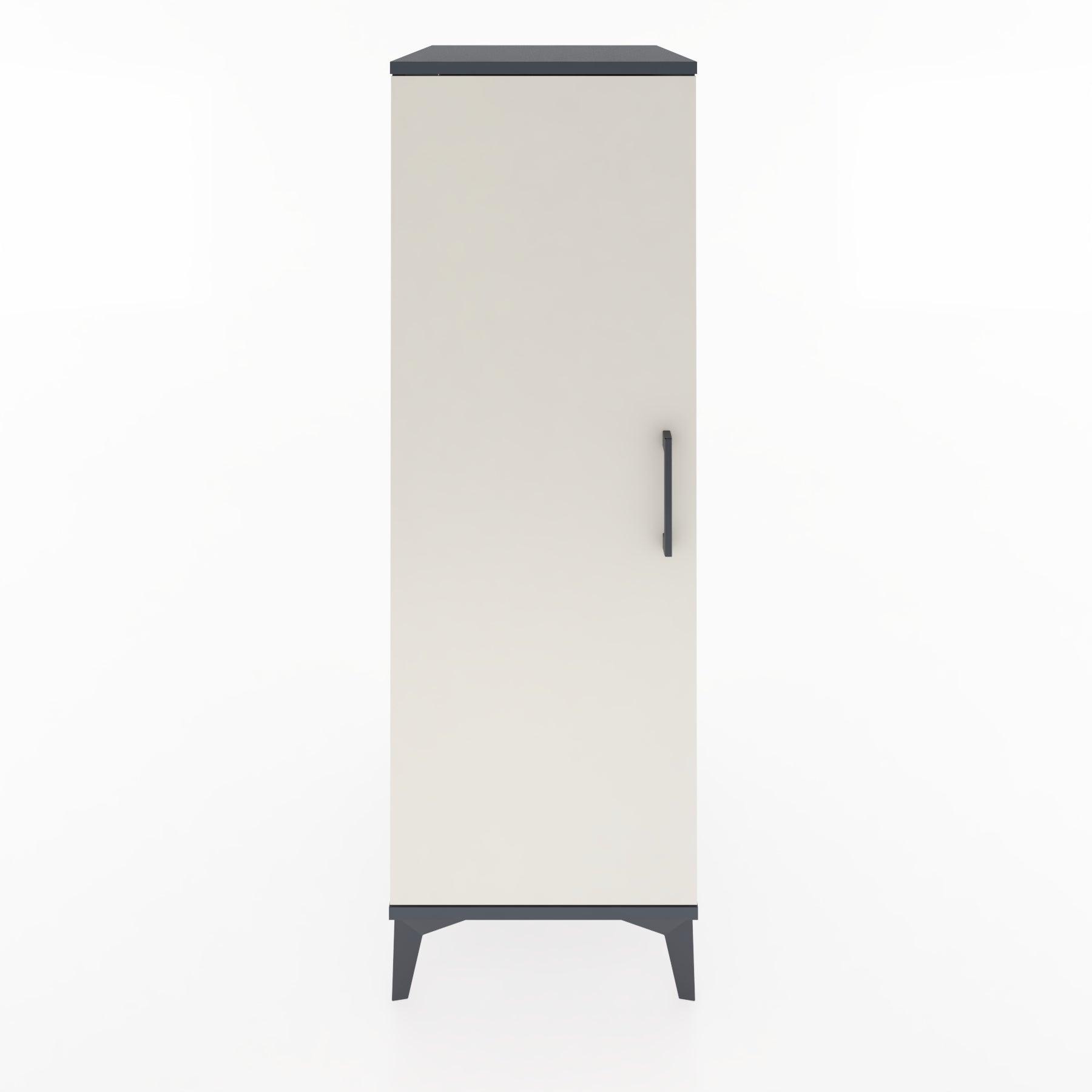 Woodntry Modular Cabinet Anthracite 44x30x122 cm with Door K1-2