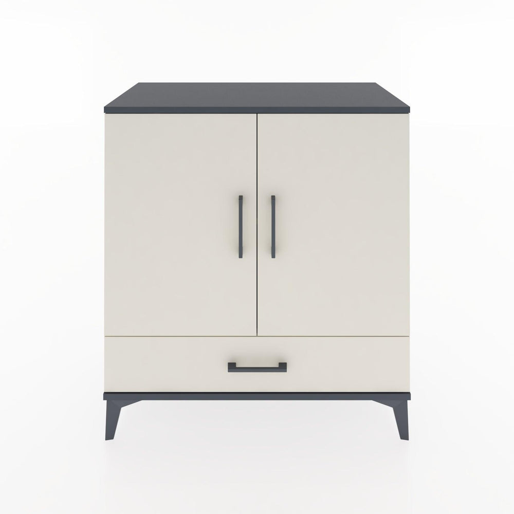 Woodntry Modular Dresser Anthracite 88x44x84 cm with Cover and Drawer KC72-2