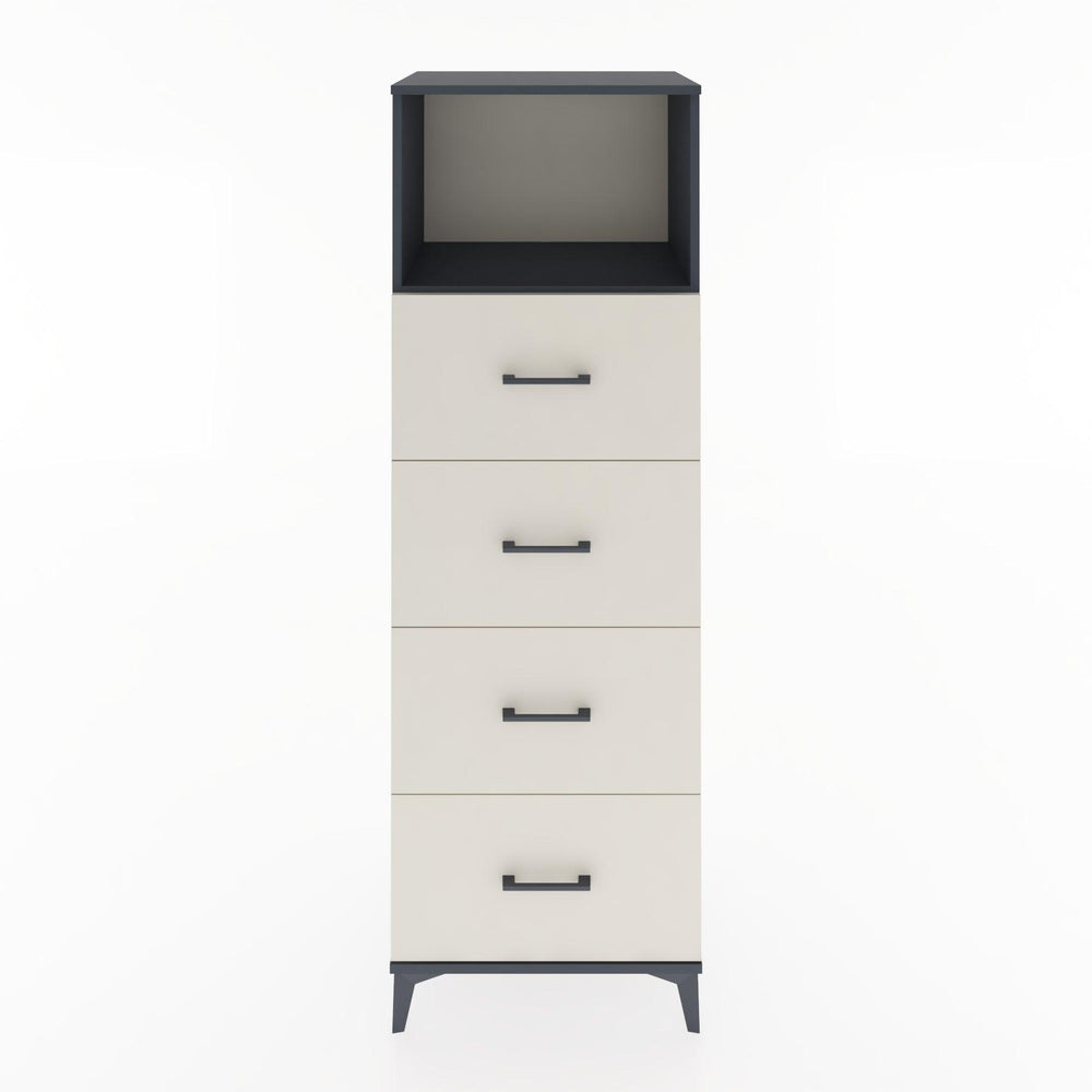 Woodntry Modular Cabinet Anthracite 60x44x170 cm with Drawers and Shelves CR52-2