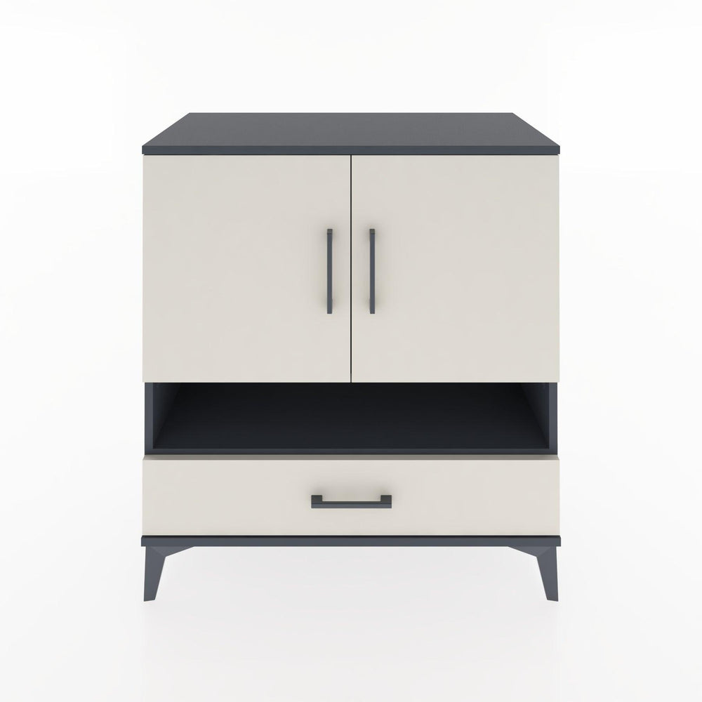 Woodntry Modular Dresser Anthracite 88x44x84 cm Functional F30-2
