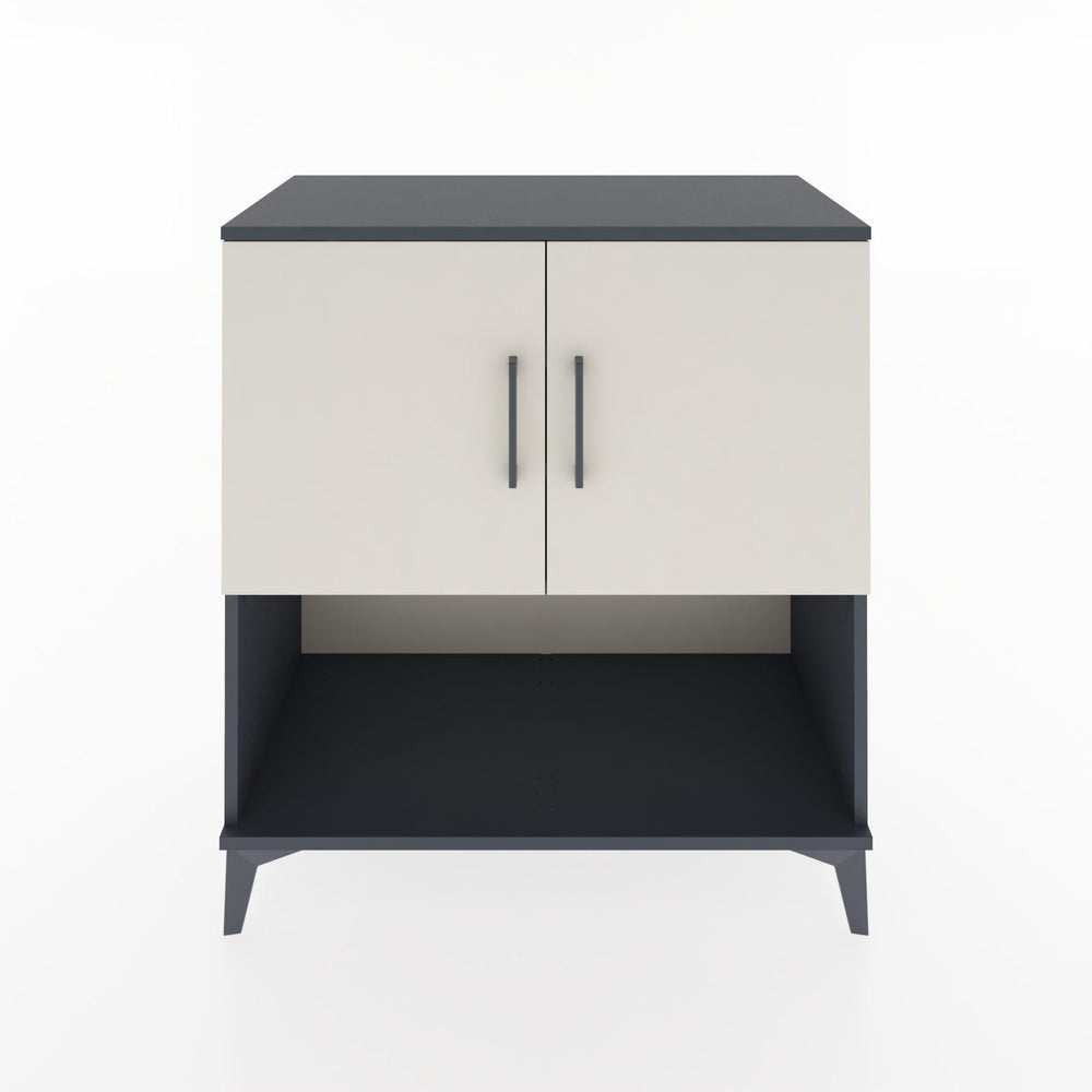 Woodntry Modular Dresser Anthracite 88x44x84 cm with Cover and Shelf KR43-2