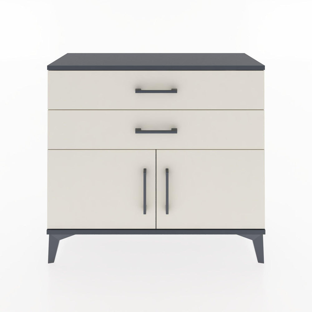 Woodntry Modüler Şifonyer Kapak ve Çekmeceli V3 88x30x68 cm Aytaşı - Woodntry