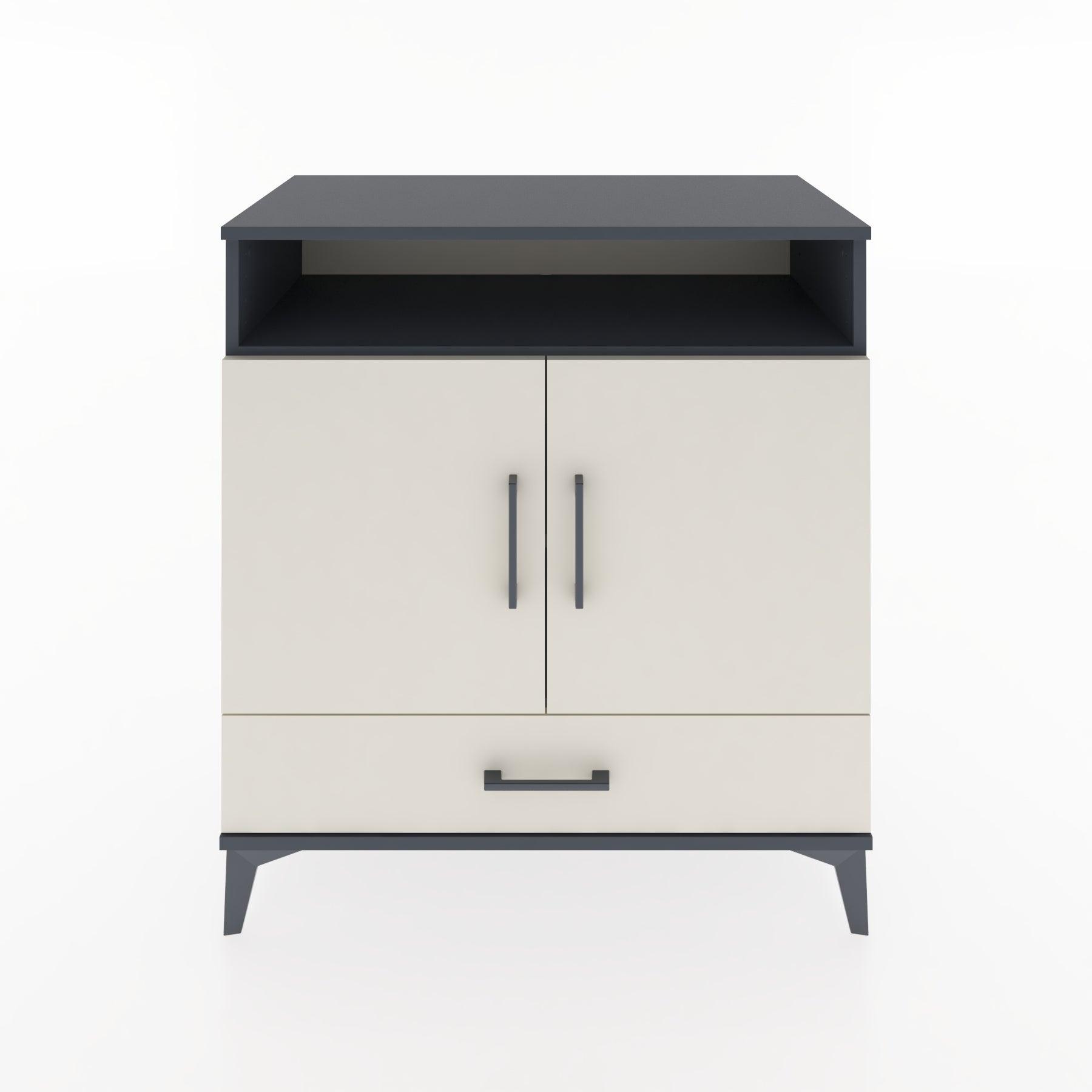 Woodntry Modular Dresser Anthracite 88x44x84 cm Functional F62-2