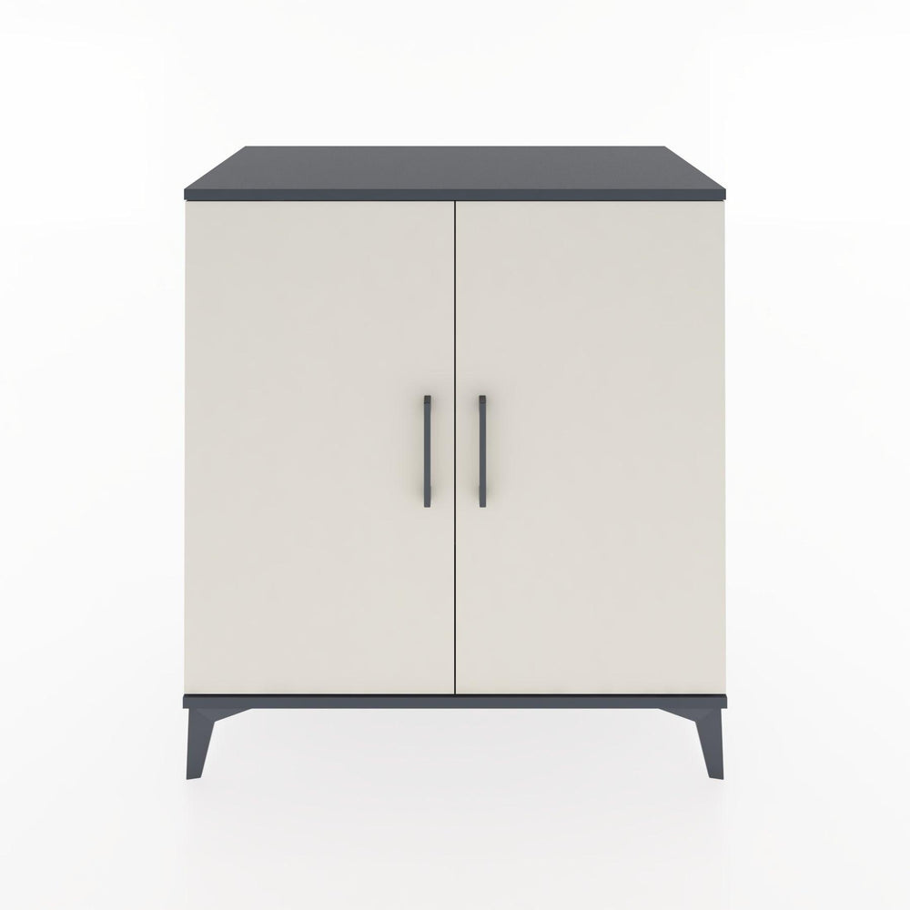 Woodntry Modüler Şifonyer Antrasit 88x44x84 cm Kapaklı K90-2