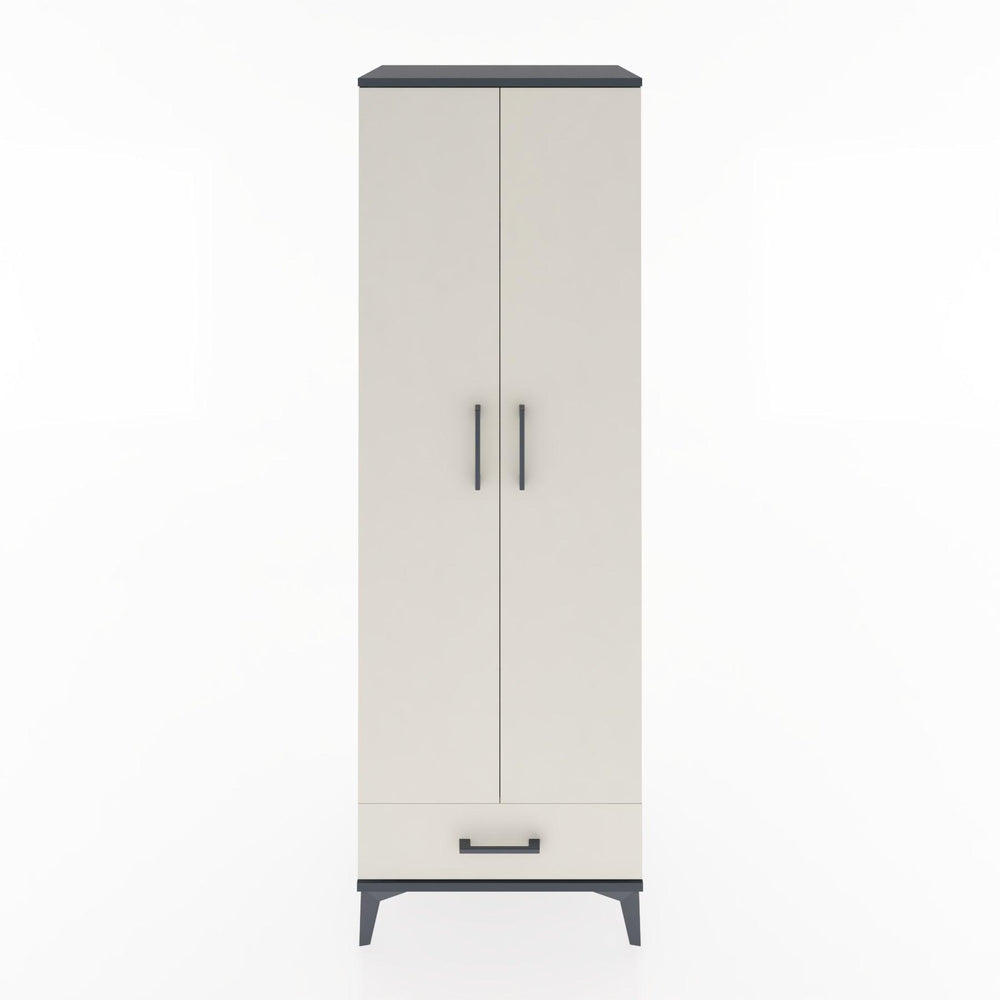 Woodntry Modular Cabinet Anthracite 60x44x170 cm with Doors and Drawers KC8-2