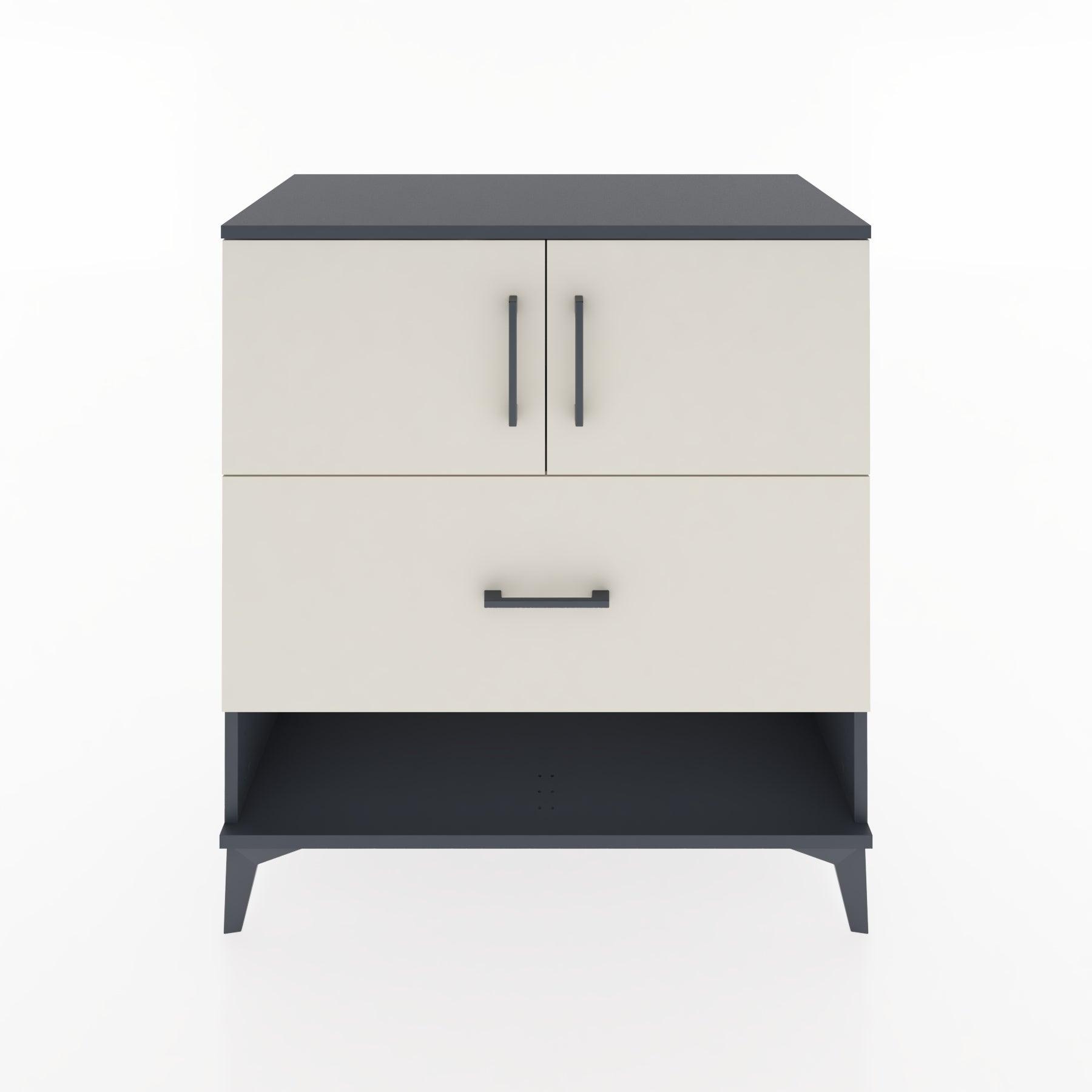 Woodntry Modular Dresser Anthracite 88x44x84 cm Functional F120-2