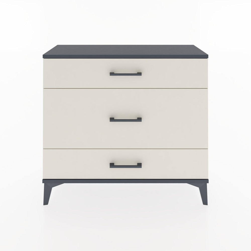 Woodntry Modüler Şifonyer Üç Çekmeceli V5 88x30x68 cm Antrasit - Woodntry