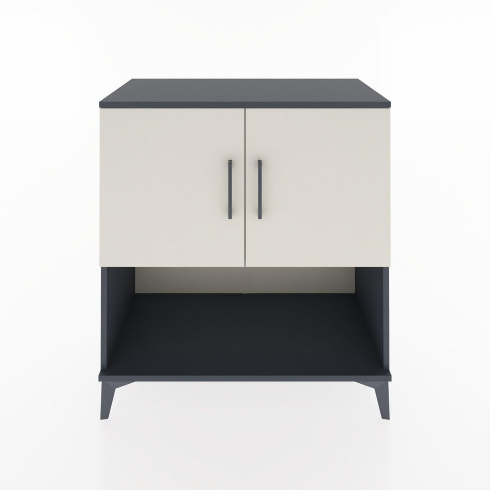Woodntry Modular Dresser Anthracite 88x44x84 cm with Cover and Shelf KR45-2