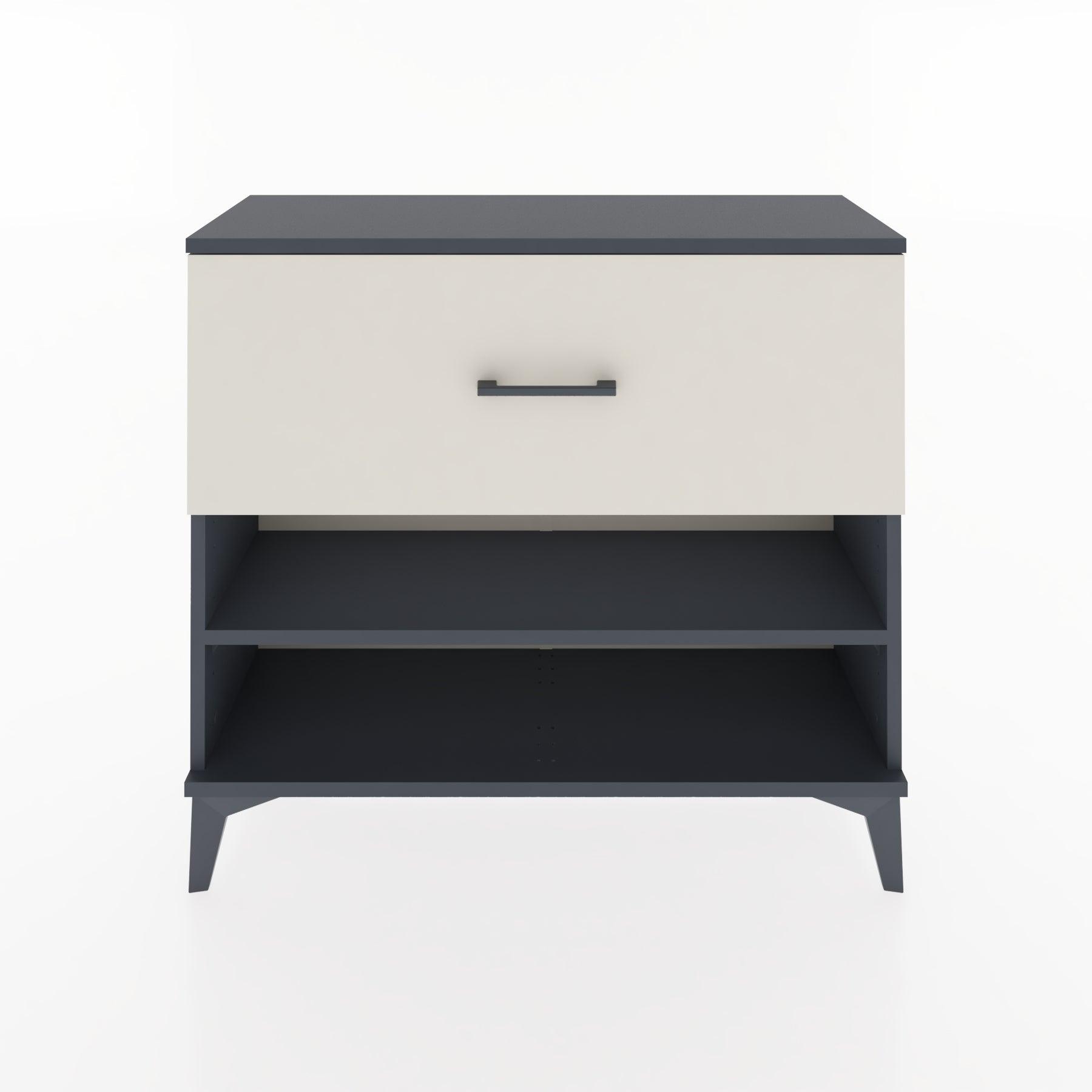 Woodntry Modüler Şifonyer Çekmece ve Raf 88x30x68 cm Antrasit - Woodntry